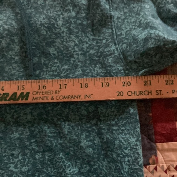 Athleta sundown alliance women’s sm hoodie aqua outdoors hiking biking - Picture 6 of 8